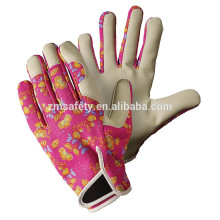 Womens/Ladies Oriental Floral Print Lady Gardener Gardening Gloves